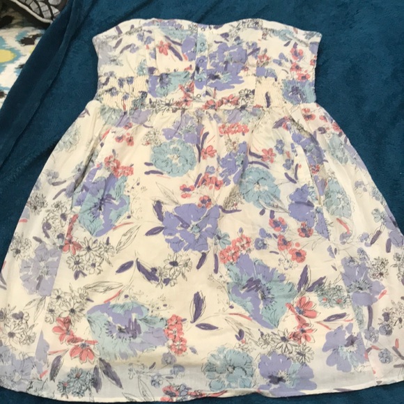 O’Neill cute cotton floral dress Sz 9 - Picture 3 of 7